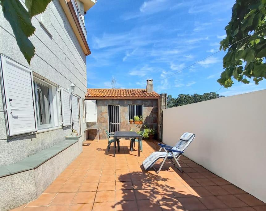 Apartament Rias Bajas Apartamento Con Jardin Vilanova de Arousa Zewnętrze zdjęcie